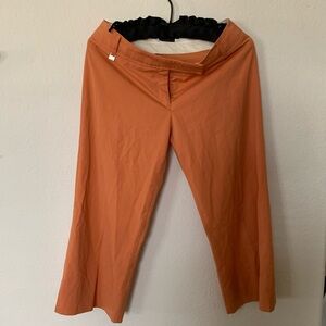 BCBGMaxAzria Vibrant Orange Trousers